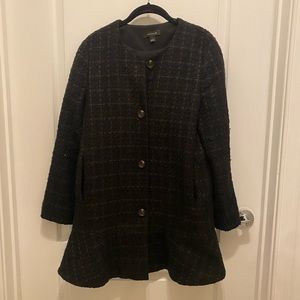 Ann Taylor Black Tweed Jacket